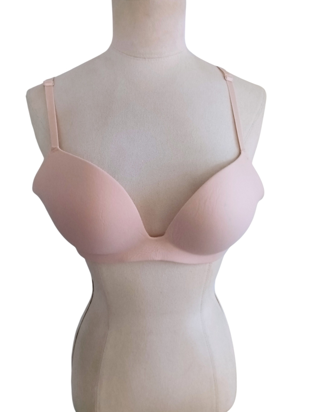 Sophie B Padded T-Shirt Bra Nude 34C EUC
